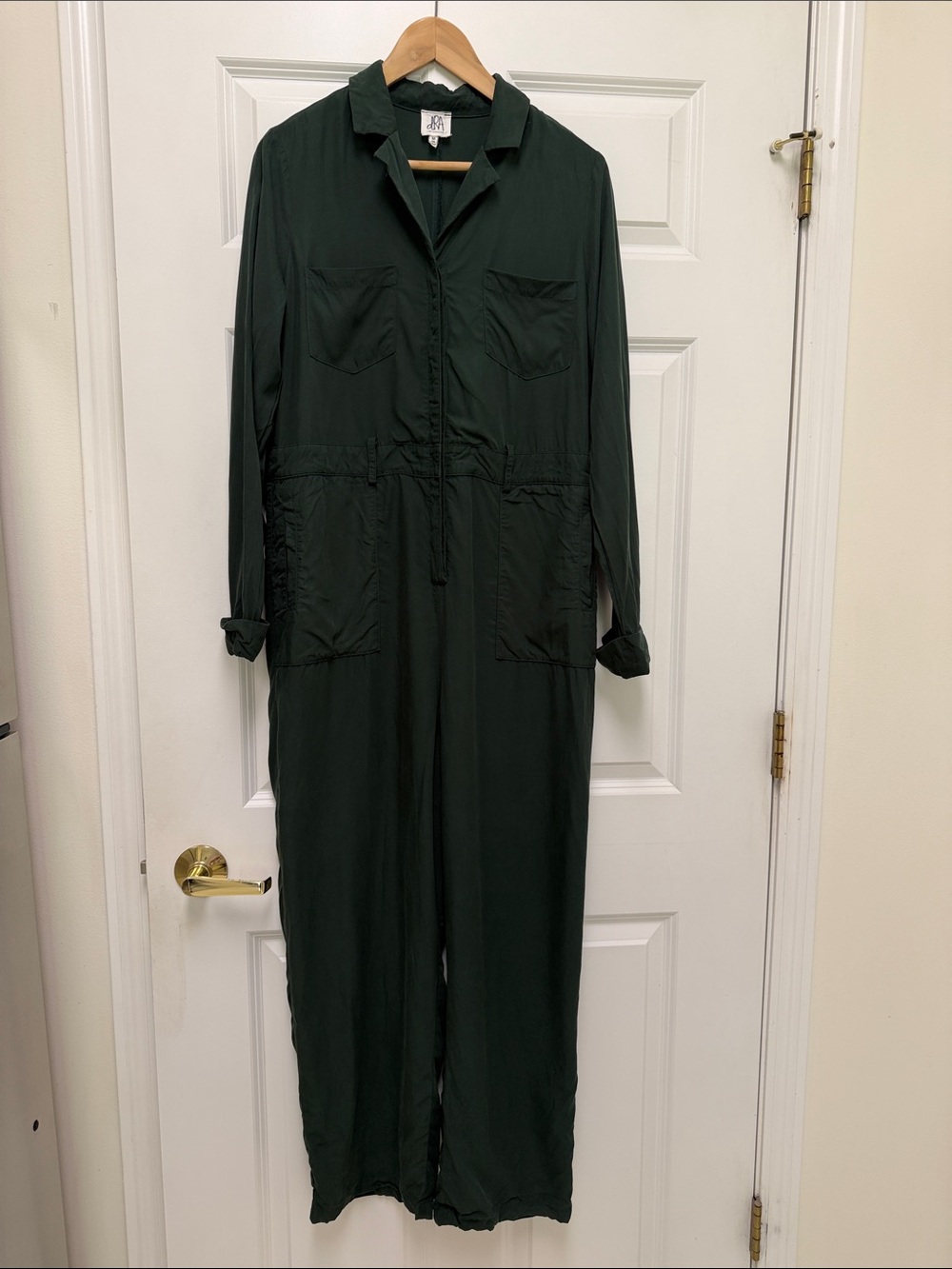 dRA Anthropologie Longsleeve Jumpsuit Size Medium